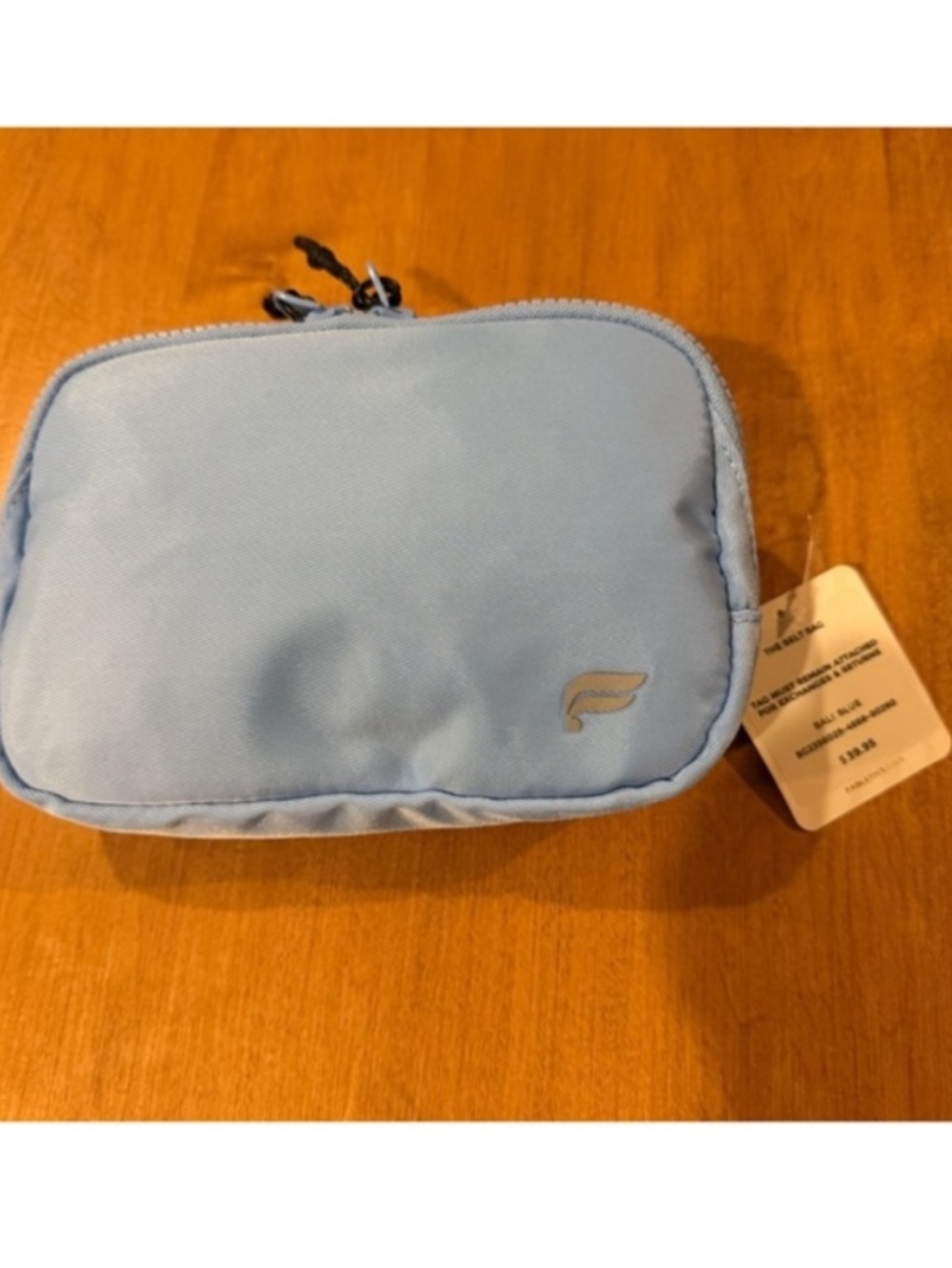 NWT Fabletics Dali Blue Belt Bag Athleisure Fanny Pack - Picture 1 of 3